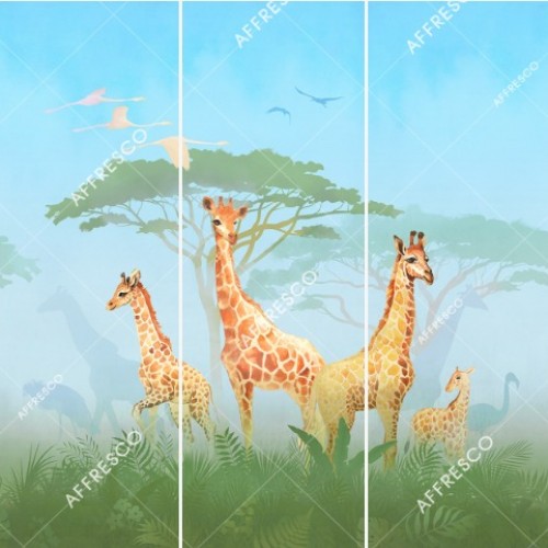 Панно Affresco Сказки OF601-COL4 2x2,01 м