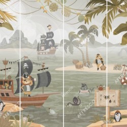 Панно Affresco Сказки ZK645-COL3 2x2,68 м