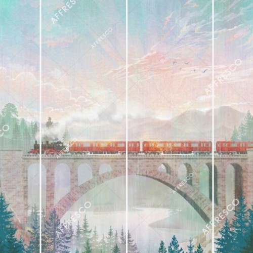 Панно Affresco Сказки ZK646-COL2 2x2,68 м
