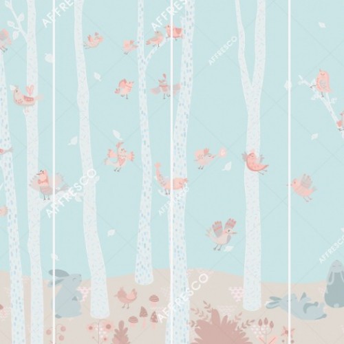 Панно Affresco Сказки ZK650-COL3 2x2,68 м