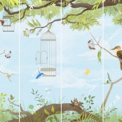 Панно Affresco Сказки OF630-COL1 2x2,68 м