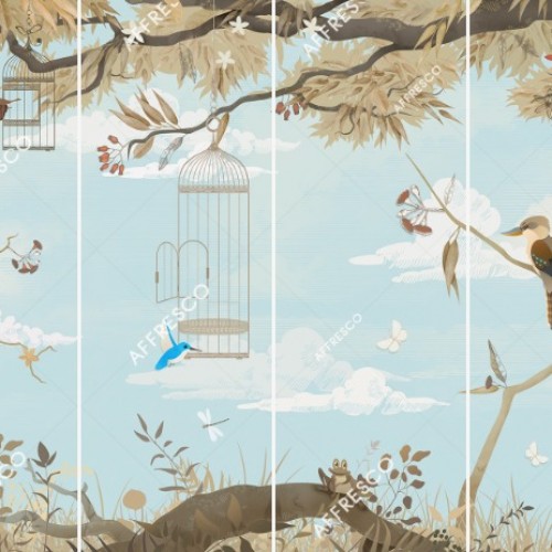 Панно Affresco Сказки OF630-COL4 2x2,68 м