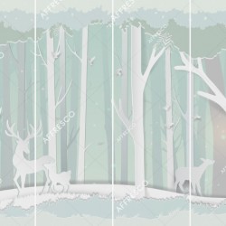 Панно Affresco Сказки ZK661-COL3 2x2,68 м
