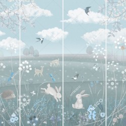 Панно Affresco Сказки AL606-COL3 2x2,68 м