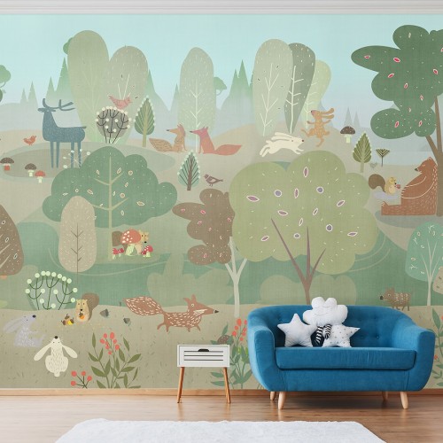 Панно Affresco Сказки ZK633-COL1 2x2,68 м