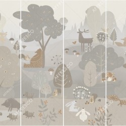 Панно Affresco Сказки ZK633-COL3 2x2,68 м