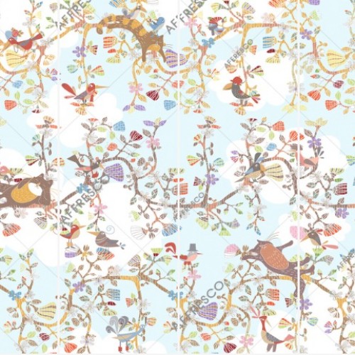 Панно Affresco Сказки ZK659-COL1 2x2,68 м