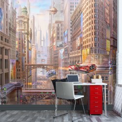 Панно Affresco Сказки AF678-COL1 2x4,02 м