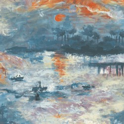 Обои KT Exclusive French Impressionist Away at Sea FI70002