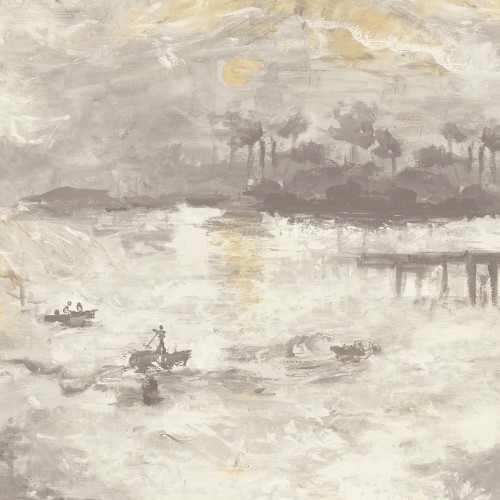 Обои KT Exclusive French Impressionist Away at Sea FI70007