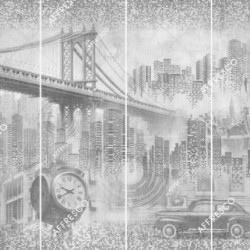 Панно Affresco Trend Art DP405-COL1 2x2,68 м