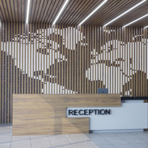 Рейка декоративная Modern Decor ламинированная 015 2750×40×22 Рейка декоративная Modern Decor ламинированная 015 2750×40×22