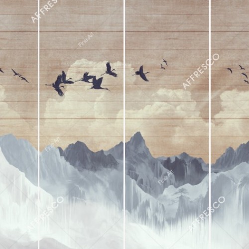 Панно Affresco Fine Art RE871-COL1 2x2,68 м