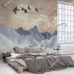Панно Affresco Fine Art RE871-COL1 2x2,68 м