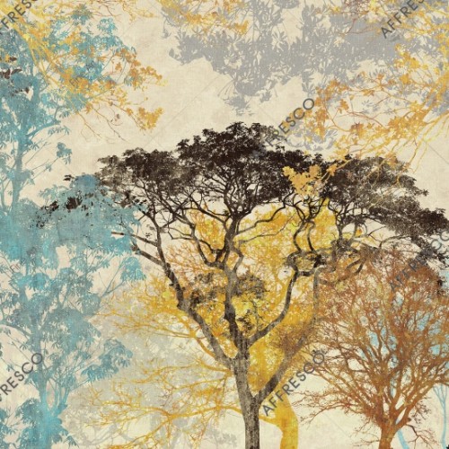 Панно Affresco Fine Art RE848-COL1 2x3,35 м
