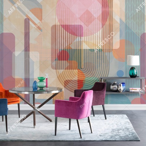 Панно Affresco Fine Art RE906-COL1 2x2,68 м