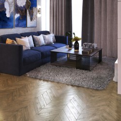 Инженерная доска Gran Parte Дуб Амбра Ambra 012 натур-классик французская елка 460×110×15