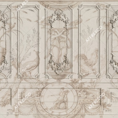 Панно Affresco Fine Art RE864-COL1 2x2,68 м