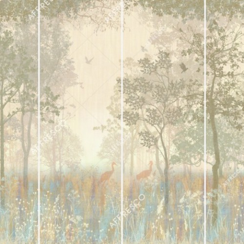 Панно Affresco Wallpaper Part 1 Serenity AB52-COL2 2x2,68 м Панно Affresco Wallpaper Part 1 Serenity AB52-COL2 2x2,68 м
