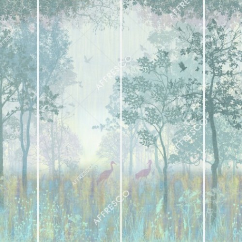 Панно Affresco Wallpaper Part 1 Serenity AB52-COL3 2x2,68 м