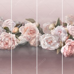 Панно Affresco Wallpaper Part 1 Peonies AB48-COL5 2x2,68 м