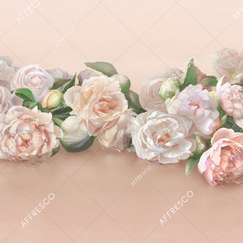 Панно Affresco Wallpaper Part 1 Peonies AB48-COL7 2x2,68 м