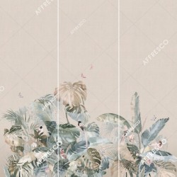 Панно Affresco Wallpaper Part 1 Summer Theme MT33-COL3 2x2,01 м, панно из нескольких рулонов