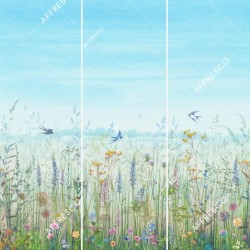 Панно Affresco Wallpaper Part 1 Flower Field JV41-COL1 2x2,01 м