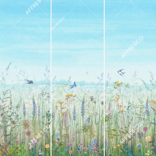 Панно Affresco Wallpaper Part 1 Flower Field JV41-COL1 2x2,01 м Панно Affresco Wallpaper Part 1 Flower Field JV41-COL1 2x2,01 м
