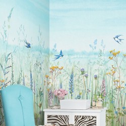 Панно Affresco Wallpaper Part 1 Flower Field JV41-COL1 2x2,01 м