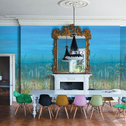 Панно Affresco Wallpaper Part 1 Flower Field JV41-COL2 2x2,01 м Панно Affresco Wallpaper Part 1 Flower Field JV41-COL2 2x2,01 м