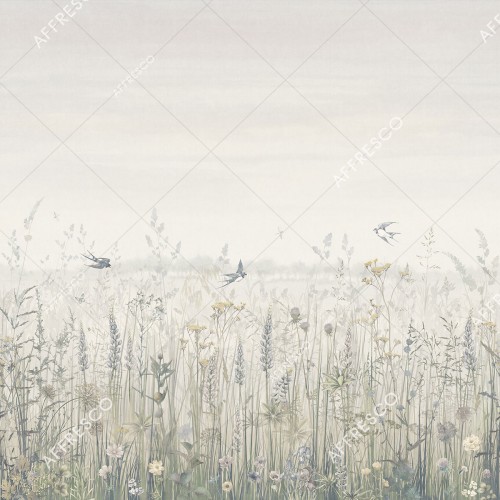 Панно Affresco Wallpaper Part 1 Flower Field JV41-COL4 2x2,01 м