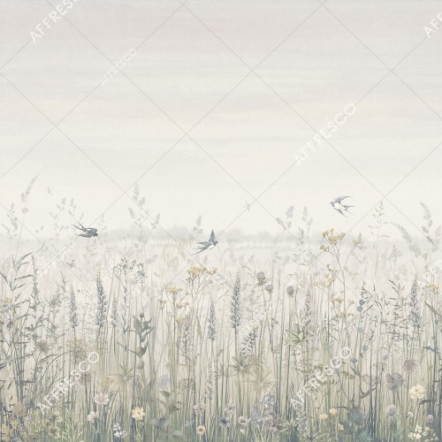 Панно Affresco Wallpaper Part 1 Flower Field JV41-COL4 2x2,01 м Панно Affresco Wallpaper Part 1 Flower Field JV41-COL4 2x2,01 м