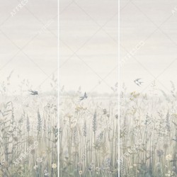 Панно Affresco Wallpaper Part 1 Flower Field JV41-COL4 2x2,01 м