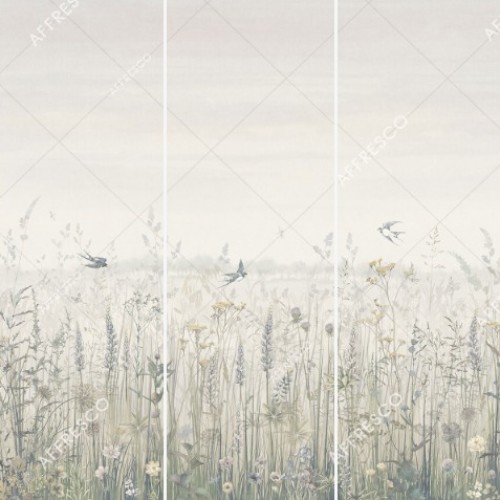 Панно Affresco Wallpaper Part 1 Flower Field JV41-COL4 2x2,01 м Панно Affresco Wallpaper Part 1 Flower Field JV41-COL4 2x2,01 м