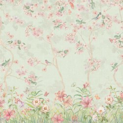 Панно Affresco Wallpaper Part 1 Floral Melody AB50-COL2 2x2,68 м