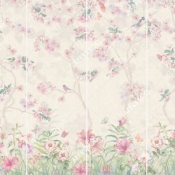 Панно Affresco Wallpaper Part 1 Floral Melody AB50-COL3 2x2,68 м