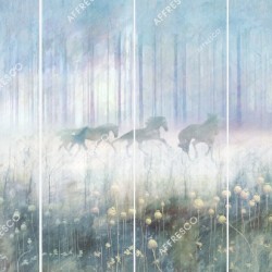 Панно Affresco Wallpaper Part 1 Mysterious Forest AB57-COL1 2x2,68 м