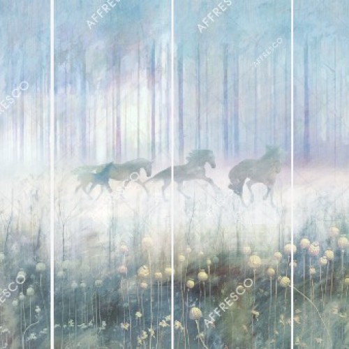 Панно Affresco Wallpaper Part 1 Mysterious Forest AB57-COL1 2x2,68 м