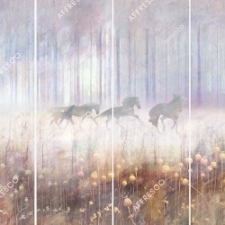 Панно Affresco Wallpaper Part 1 Mysterious Forest AB57-COL2 2x2,68 м