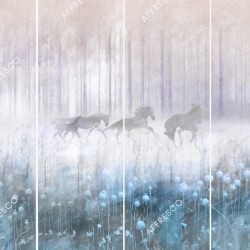 Панно Affresco Wallpaper Part 1 Mysterious Forest AB57-COL3 2x2,68 м