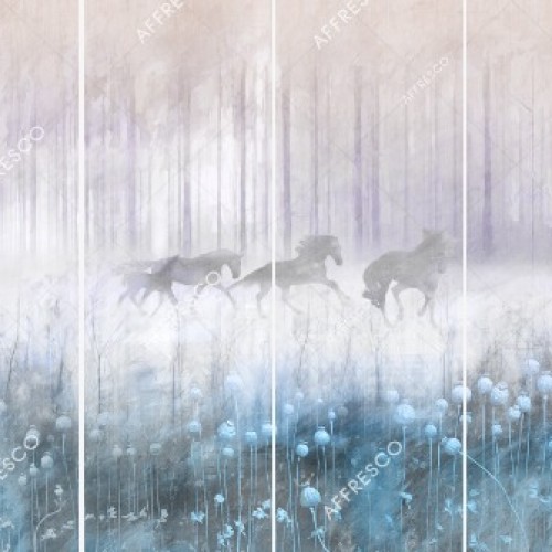 Панно Affresco Wallpaper Part 1 Mysterious Forest AB57-COL3 2x2,68 м