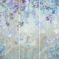 Панно Affresco Wallpaper Part 1 Deep in the forest AVN38-COL1 2x2,01 м, панно из нескольких рулонов