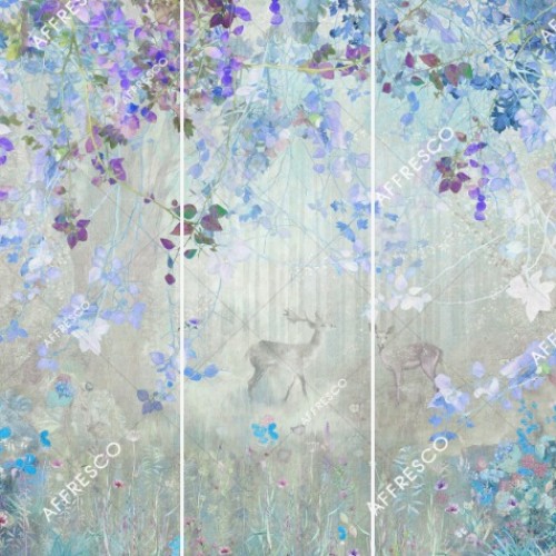 Панно Affresco Wallpaper Part 1 Deep in the forest AVN38-COL1 2x2,01 м