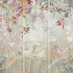 Панно Affresco Wallpaper Part 1 Deep in the forest AVN38-COL3 2x2,01 м