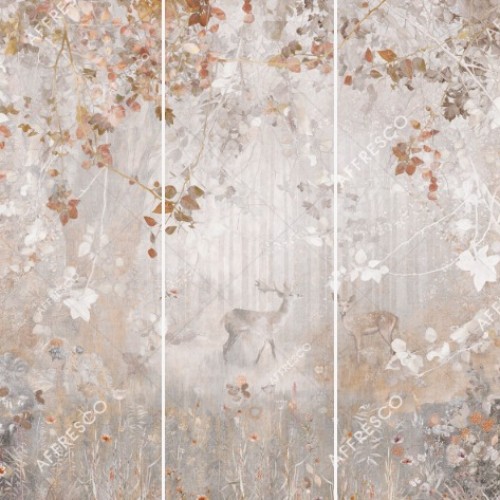 Панно Affresco Wallpaper Part 1 Deep in the forest AVN38-COL4 2x2,01 м