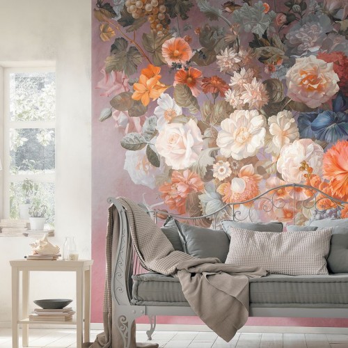 Панно Affresco Wallpaper Part 1 Still Life with Flowers AB60-COL1 2x2,68 м