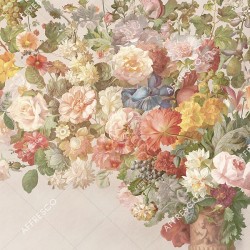 Панно Affresco Wallpaper Part 1 Still Life with Flowers AB60-COL6 2x2,68 м