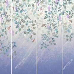Панно Affresco Wallpaper Part 1 Rowan Tree JK31-COL1 2x2,68 м, панно из нескольких рулонов