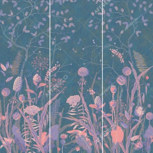 Панно Affresco Wallpaper Part 1 Nocturnal Meadow NR26-COL3 2x2,01 м